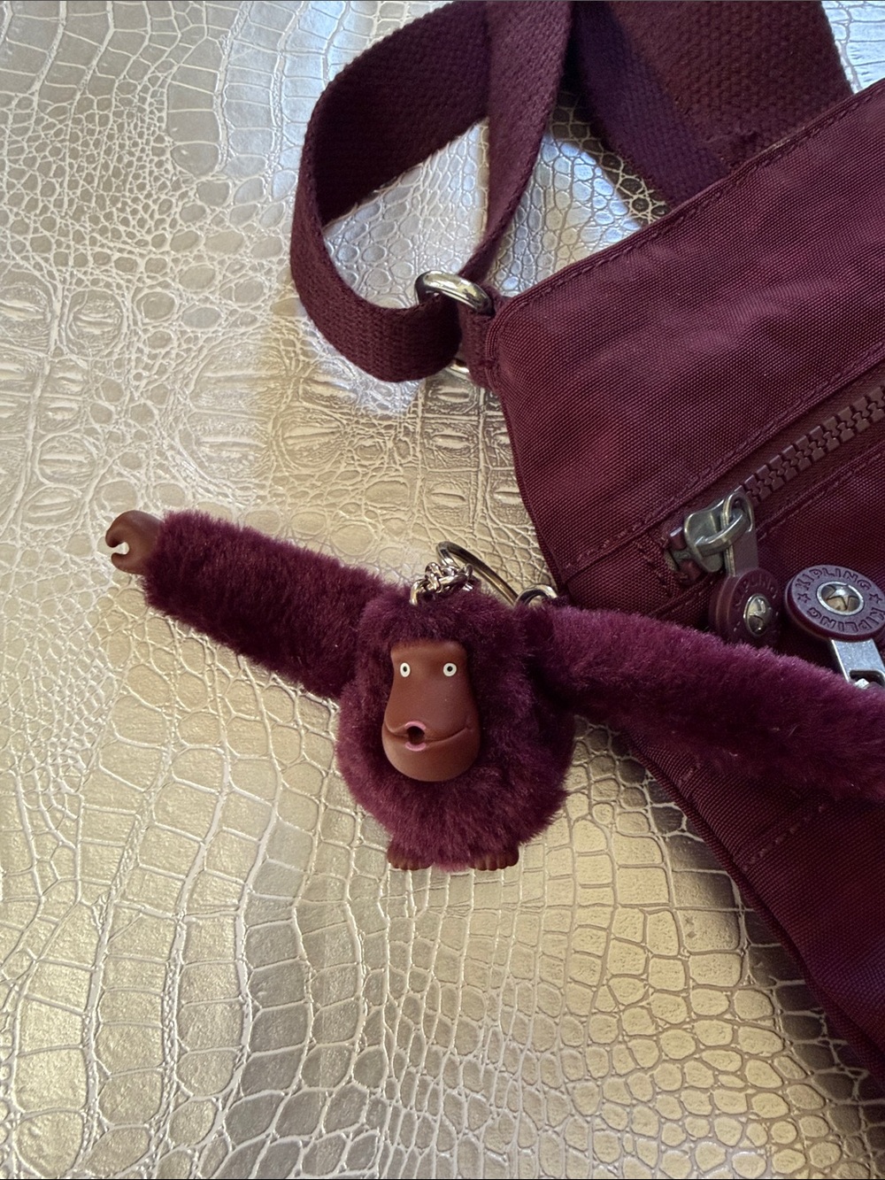 Kipling Plum Hand and Crossbody Bag - Picture 3 of 6
